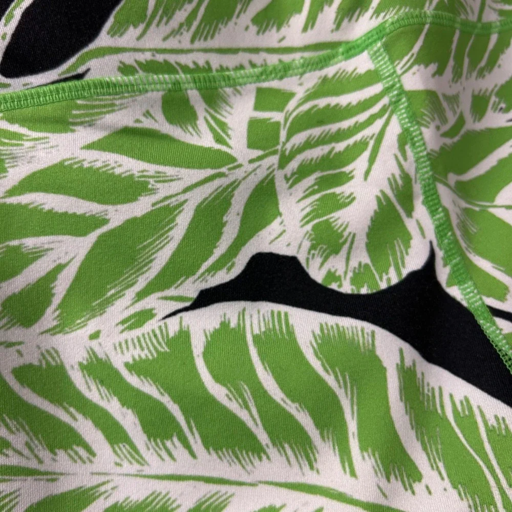 Alo Yoga Airbrush Leggings Palm Springs Glowstick Capri High‎ Waisted